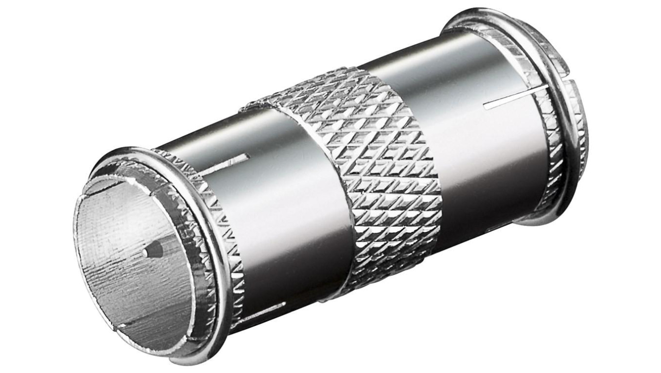 Łącznik F: Wtyk F (szybki) Wtyk F (szybki) - Połączenie, materiał obudowy miedź