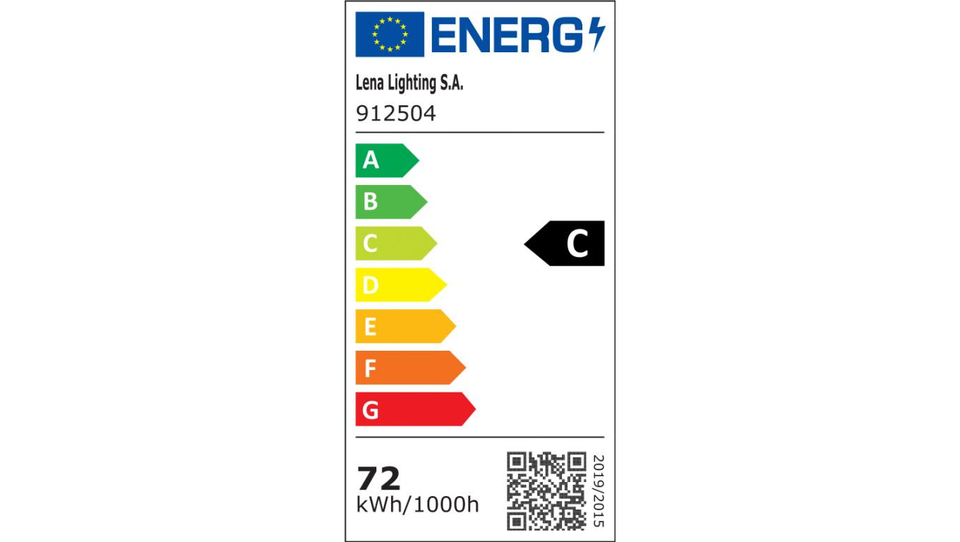 Oprawa hermetyczna LED TYTAN BASIC 2 72W 10600lm 840 1450mm IP66 912504
