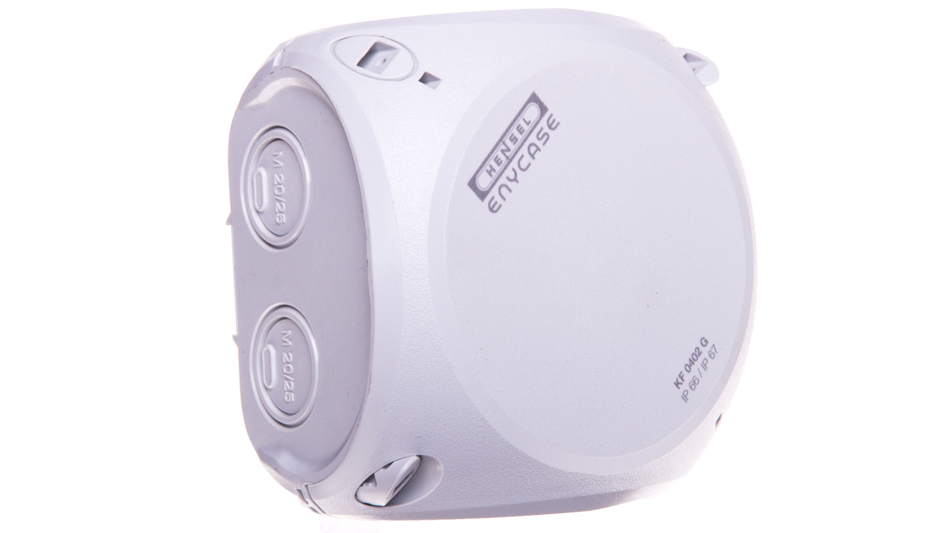 Puszka odgałeźna n/t bez zacisków 130x130x77mm szara IP66/67 KF 0600 G 62000051