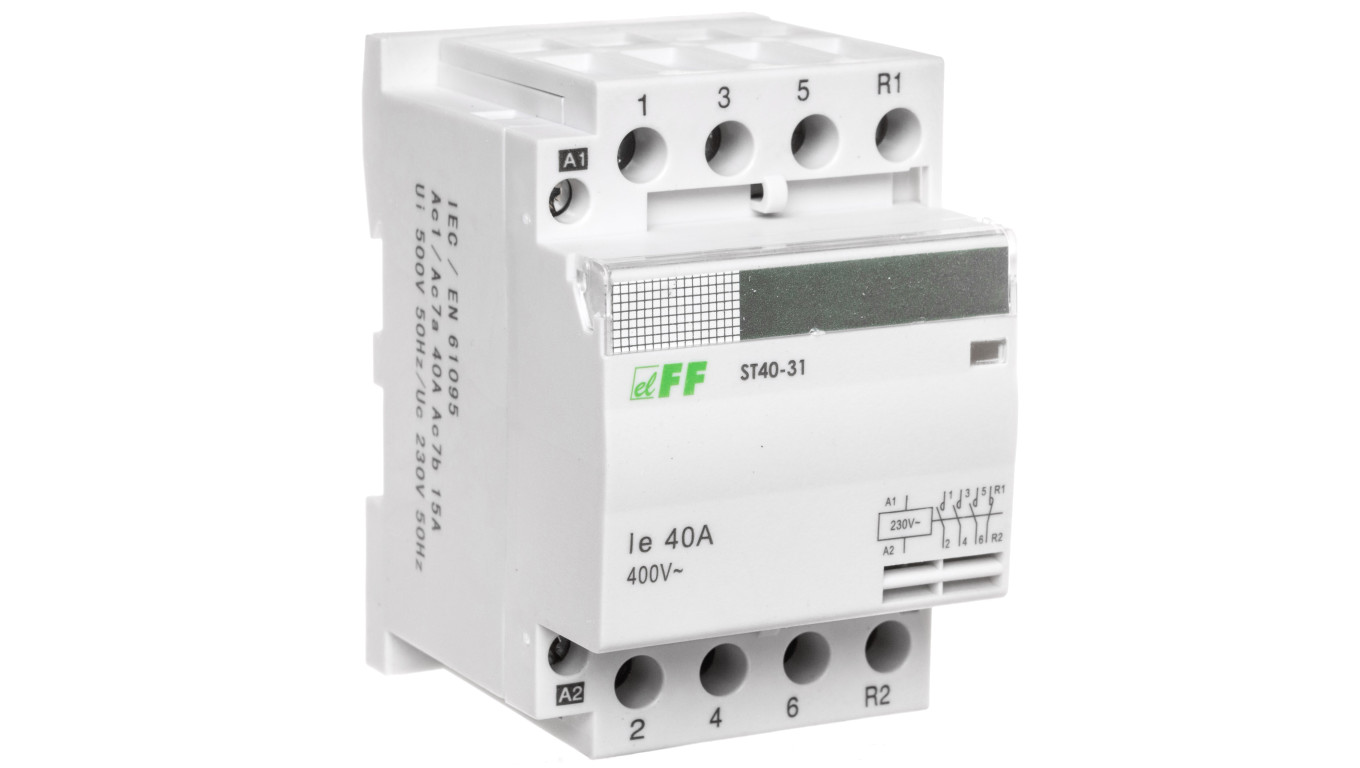 Stycznik modułowy 40A 3Z 1R 230V AC ST40-31