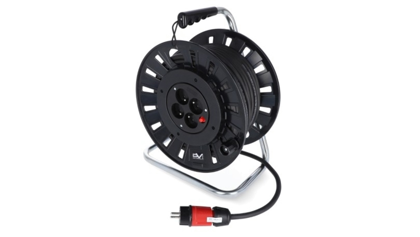 Przedłużacz bębnowy 4x230V/16A 25m 3x2,5mm2 9994