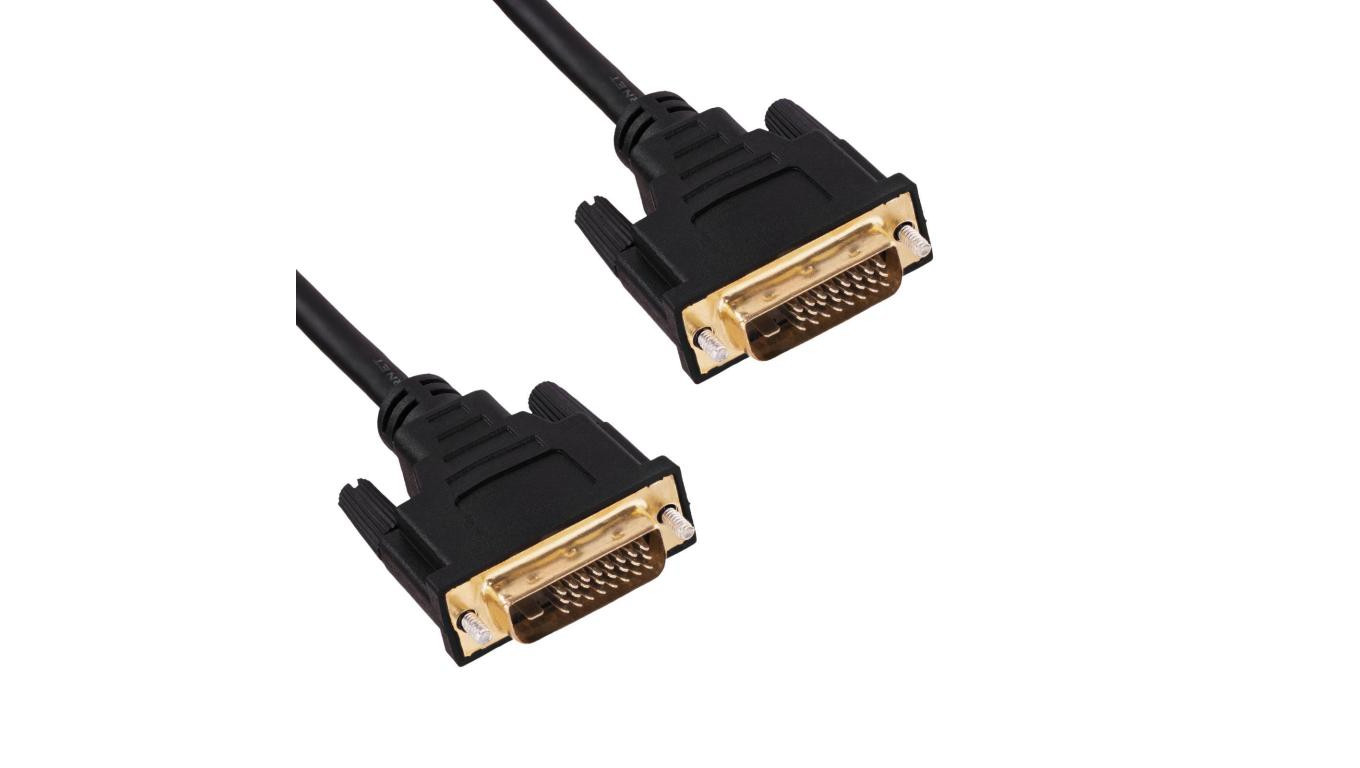 Kabel DVI Akyga AK-AV-06 ver. 24+1 pin 1.8m