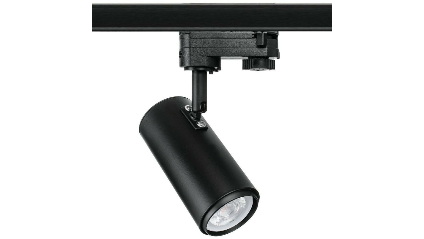 Oprawa na szynę CAPRI-B-TRACK-1F Gu10 czarna luxsystem-1f