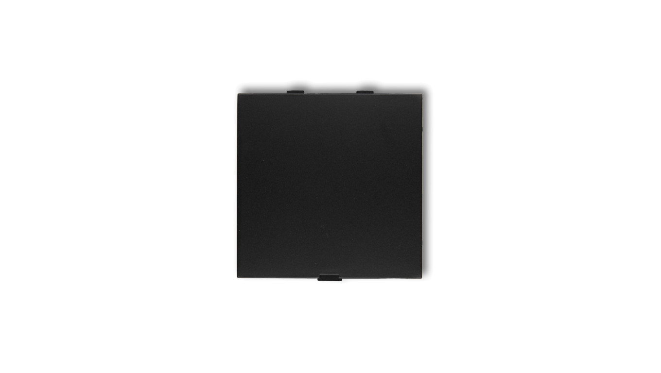 Zaślepka do ramki serii DECO czarny mat 12DZA