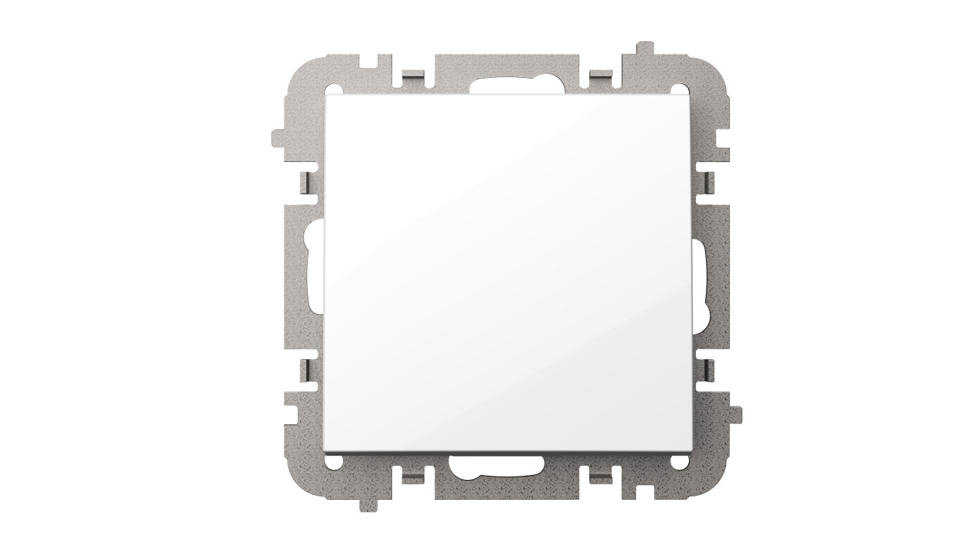 Vestra Łącznik zwierny światło bez ramki podtynkowy IP20 biały 3813-10