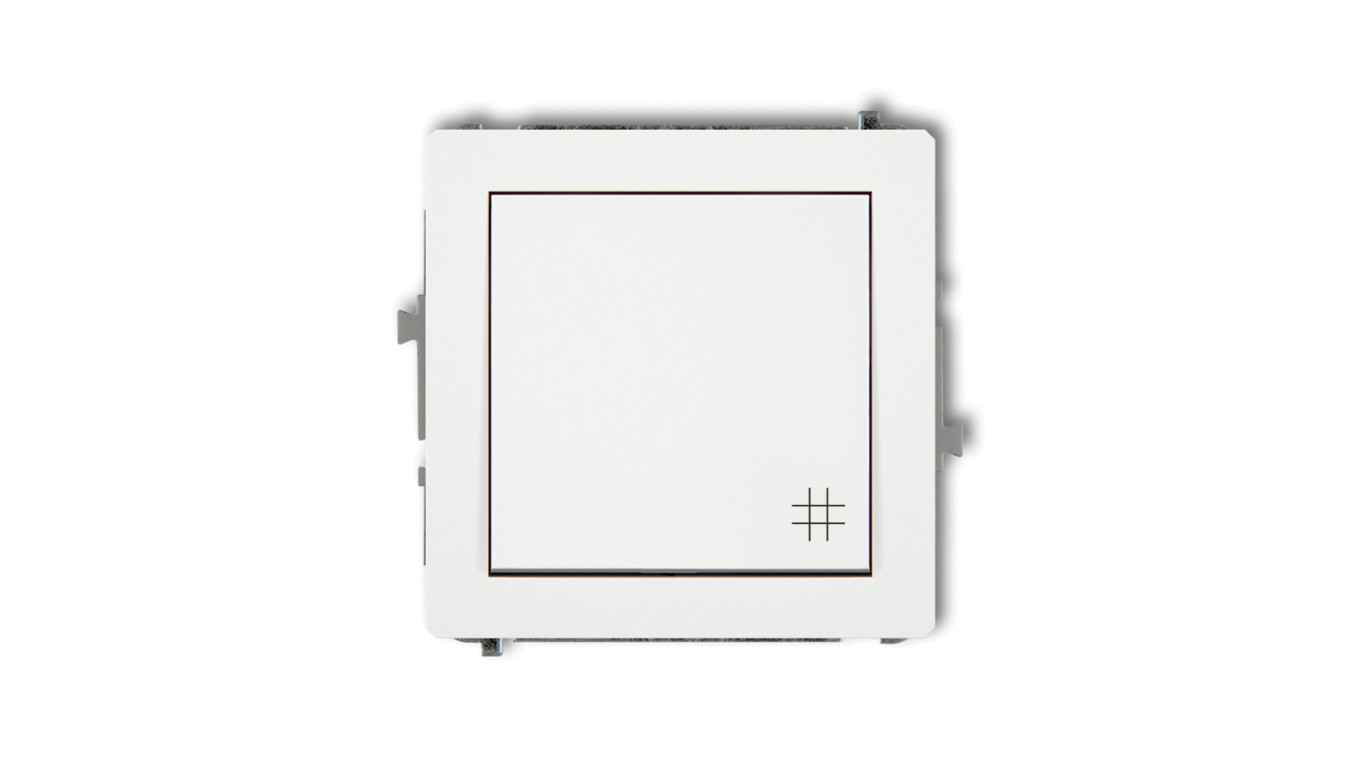 DECO Łącznik krzyżowy biały DWP-6