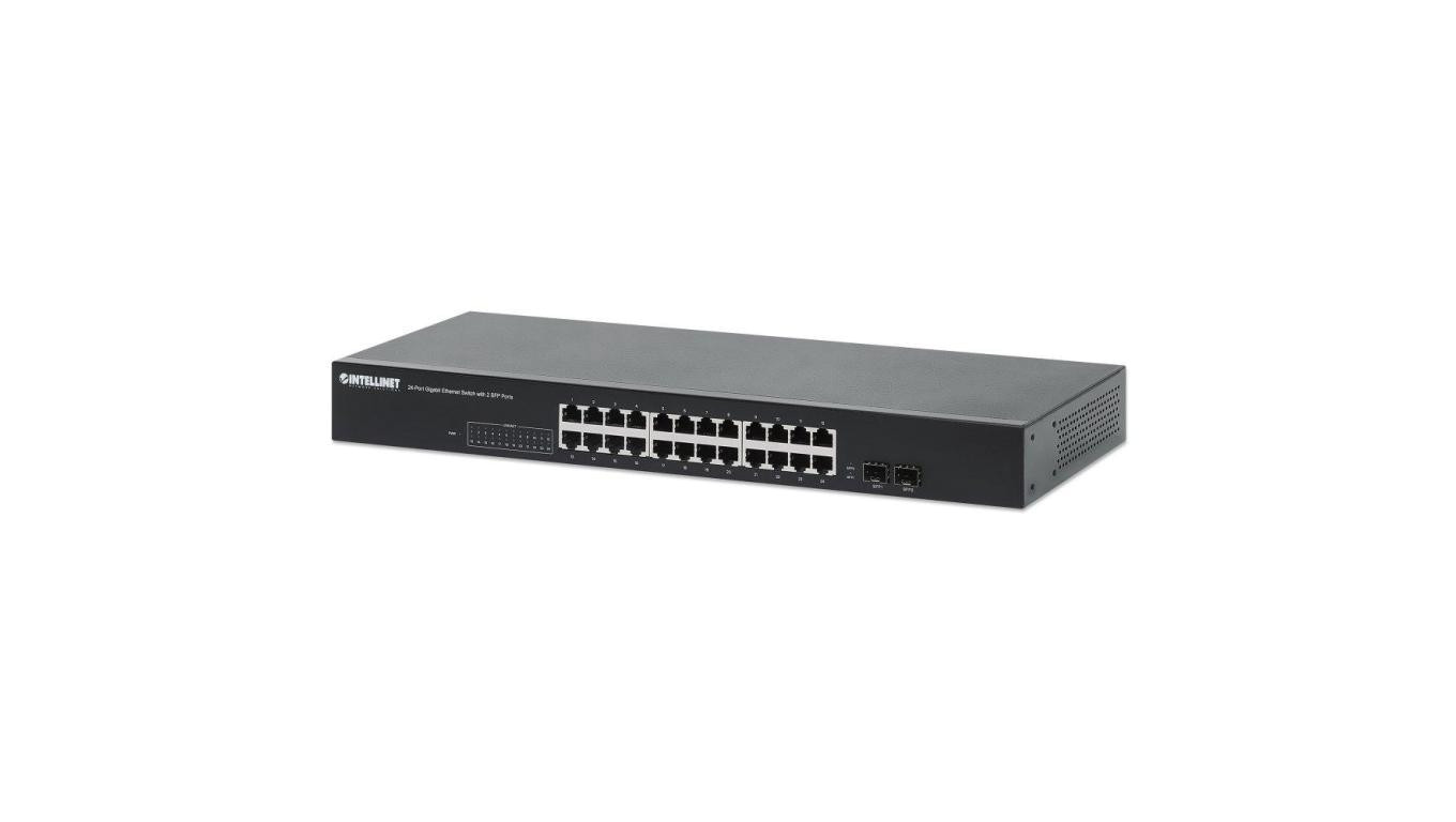 Switch Gigabit 24-portowy z 2 portami SFP