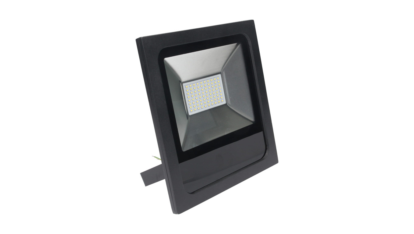 Naświetlacz led 50W 6000K Premium 5000lm czarny