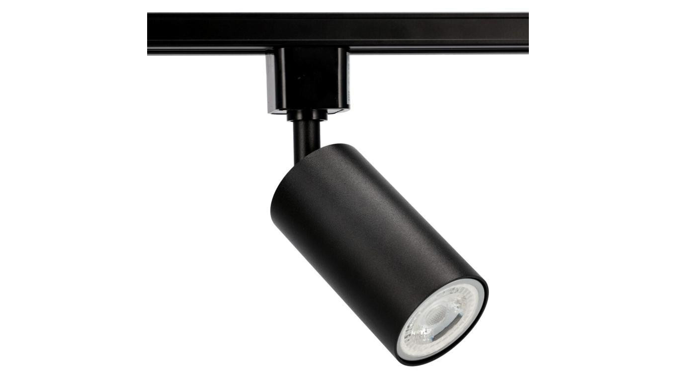 Lampa reflektor na szynoprzewód NEVA Tc Black GU10 czarna EDO777531 EDO
