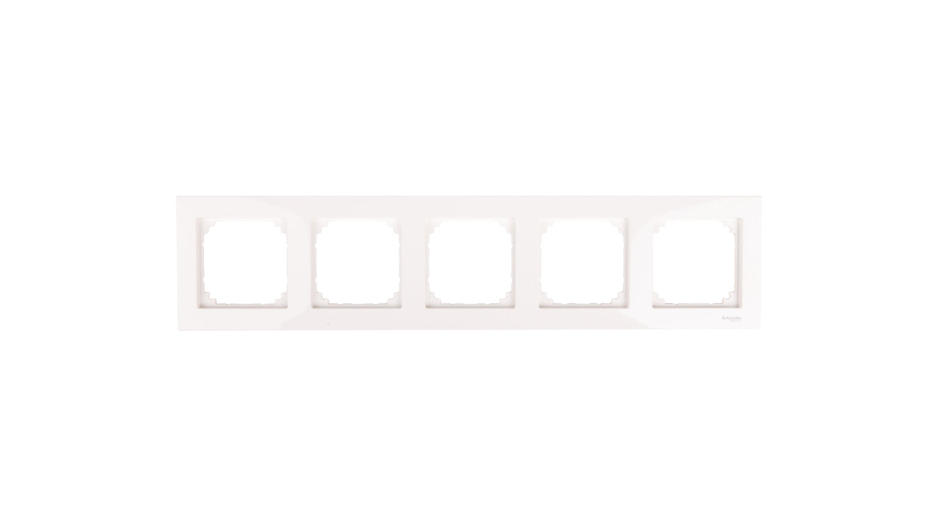 Merten M-Plan Ramka pięciokrotna biel polarna MTN515519