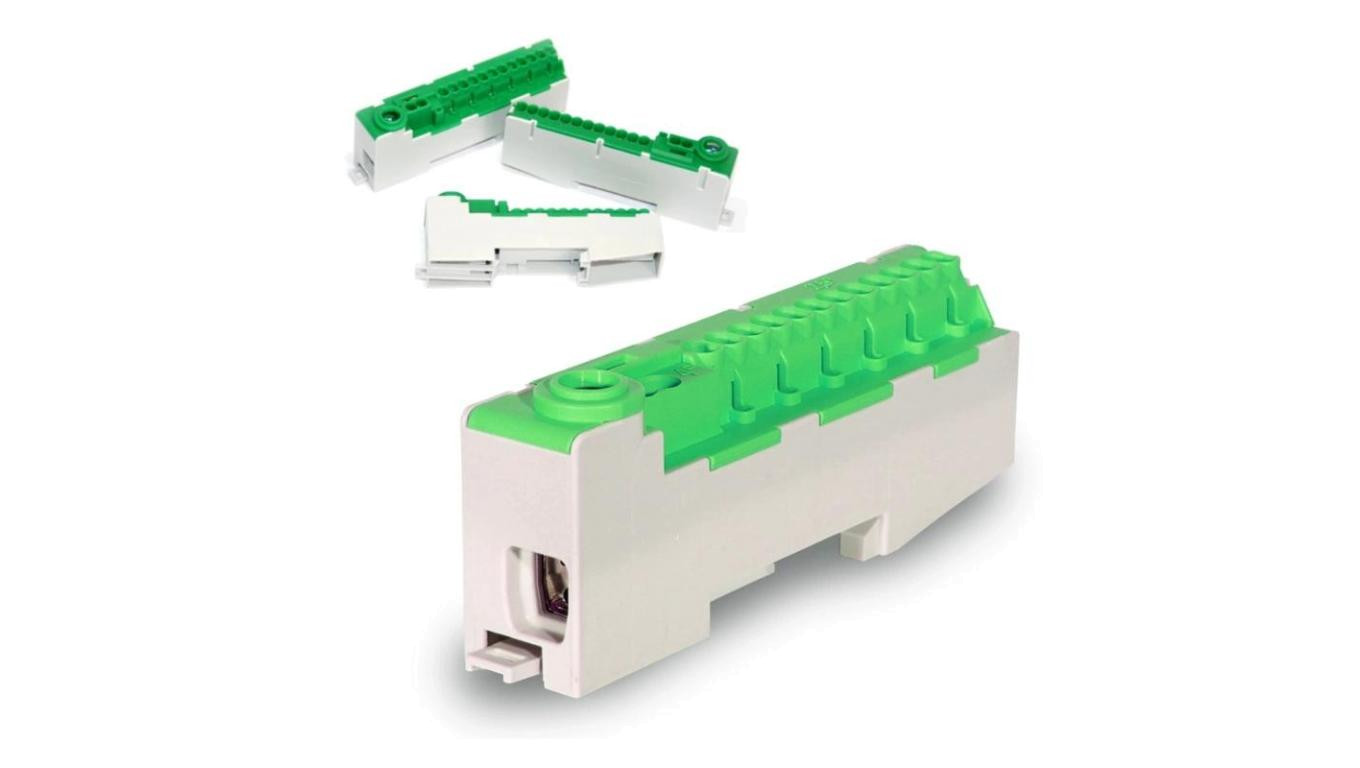 Trytyt Zacisk rozgałęźny samozaciskowy PE-14-S zielony