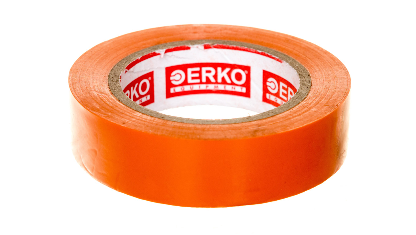 Taśma izolacyjna 15/10 pomarańczowa TPVC_15-10-ORANGE /10szt./