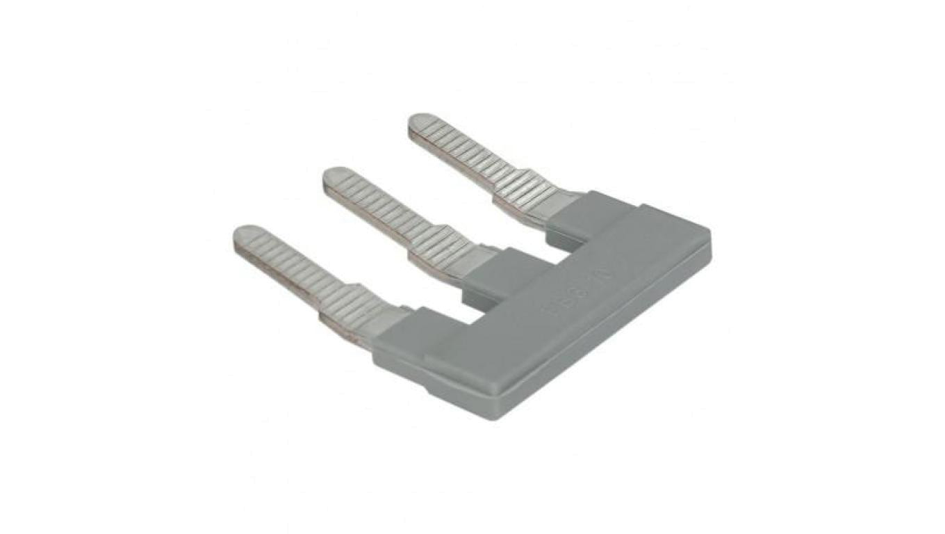 Mostek wtykowy 3-torowy EB 3-10 do złączek szynowych PC10 DGN 7136