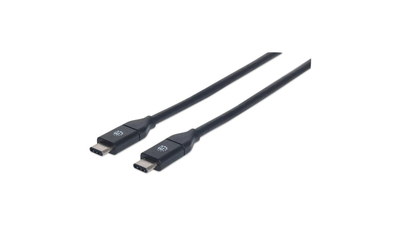 Kabel USB-C 3.2 Gen2 Typ-C M/M 50cm 60W 3A 10Gbps Czarny