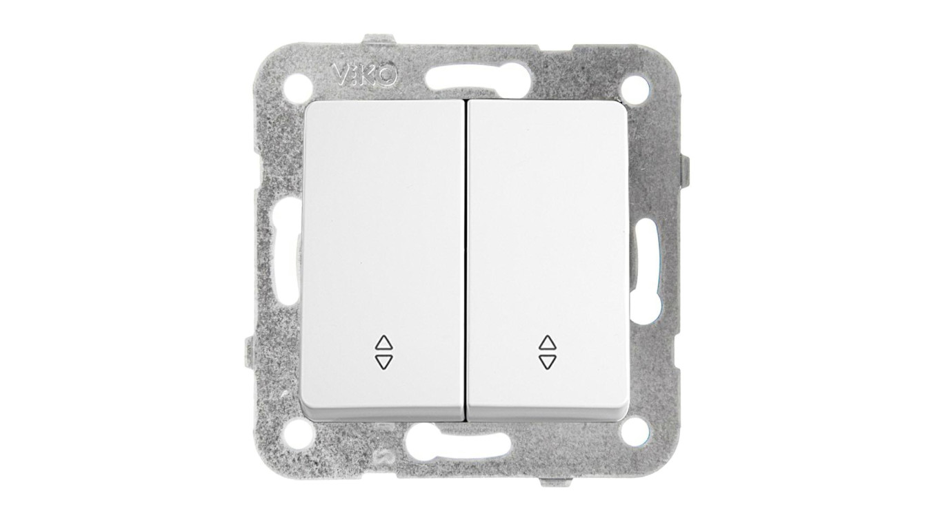 Panasonic LINNERA S Łącznik schodowy podwójny biały połysk 91440017