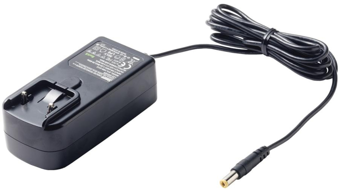 Zasilacz wtyczkowy 12V 2A 24W 2.1x5.5 LED, bez wtyków AC SYL1460-2412