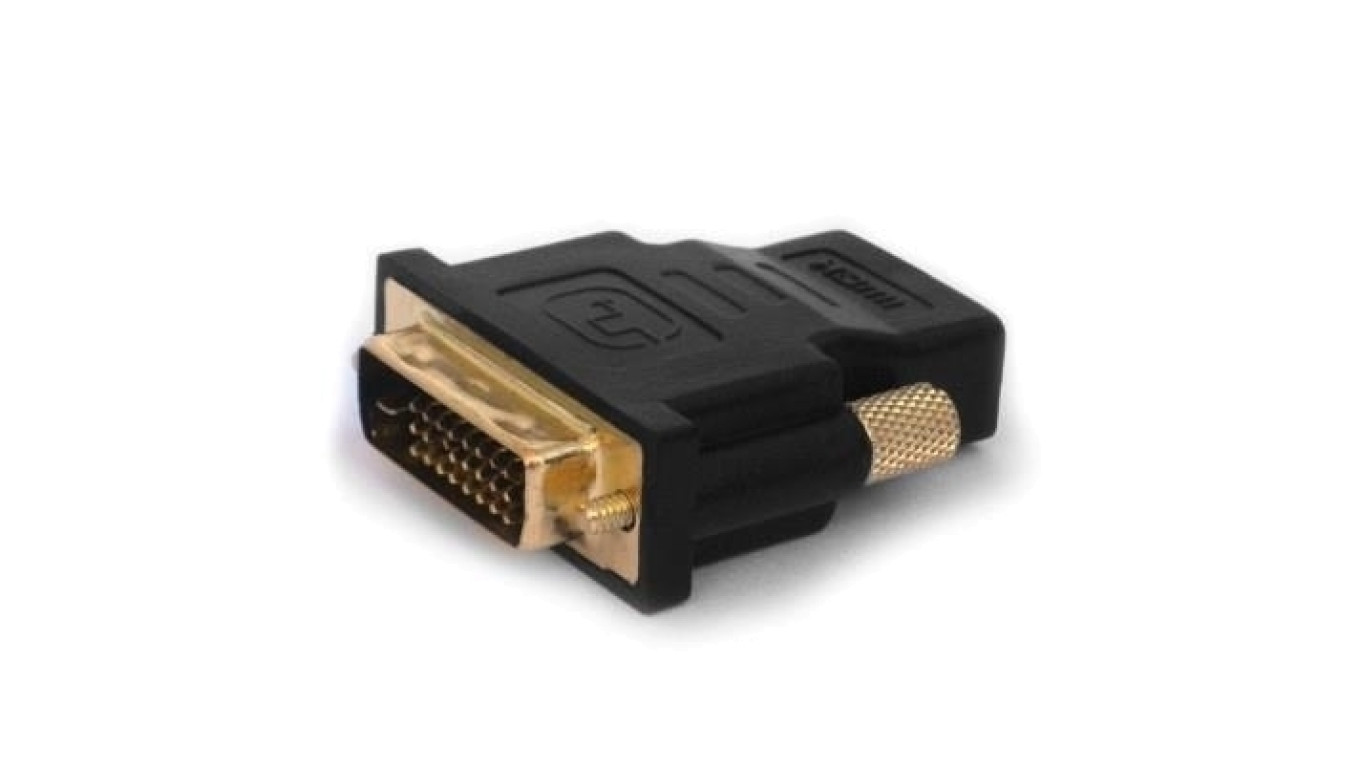 Adapter SAVIO cl-21 (HDMI F - DVI-D M kolor czarny)