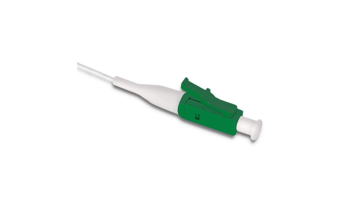 Qoltec Pigtail światłowodowy LC/APC Singlemode 9/125 G652D 3m