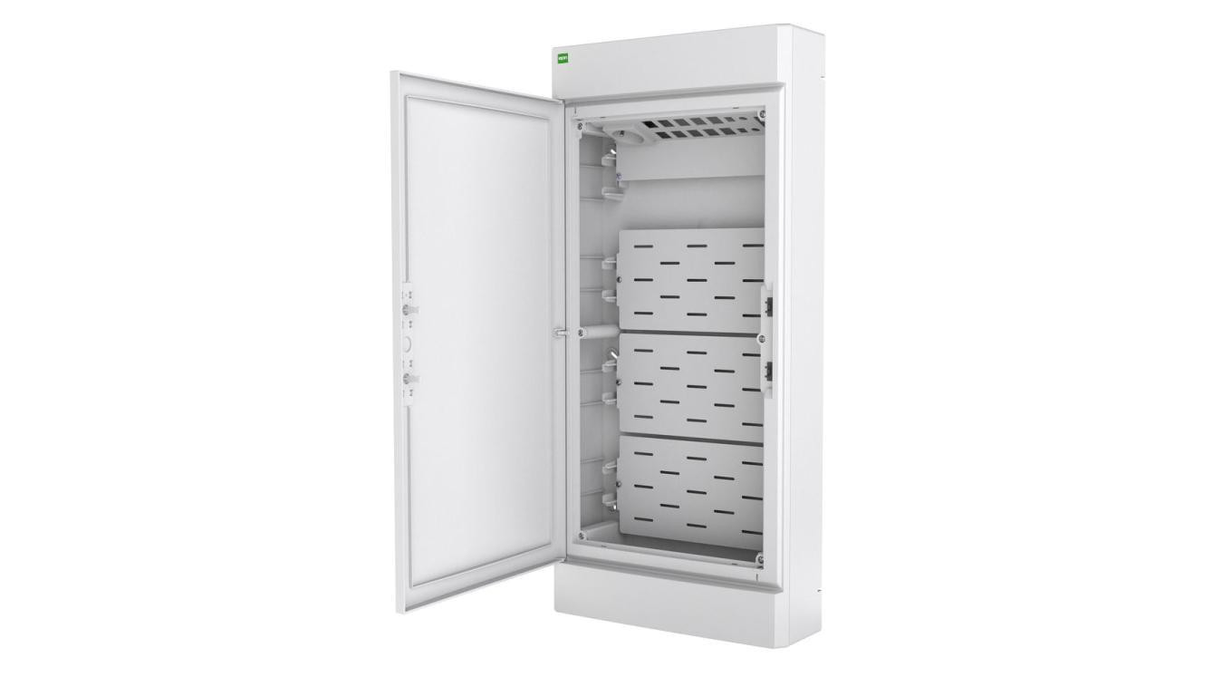 ELEGANT rozdzielnica 4x12 multimedialna natynkowa 2465-20