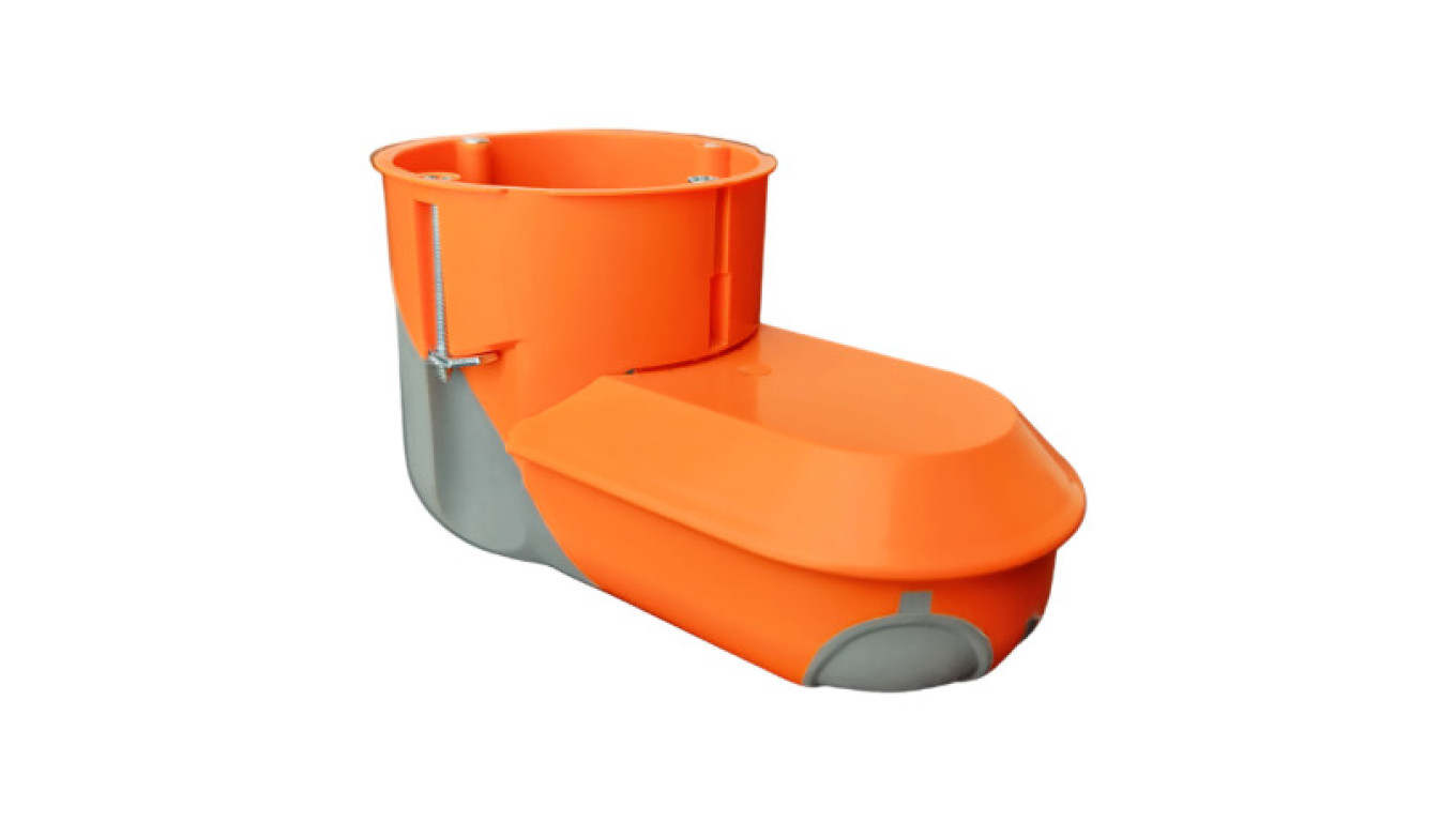 Puszka elektryczna podtynkowa E5000 do pustych ścian wiatroszczelna Ø 68mm VDE F-tronic 3042