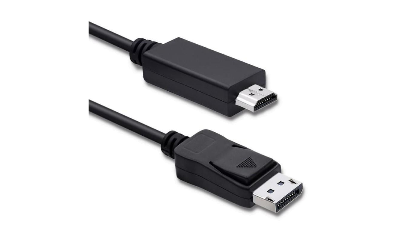 Qoltec DisplayPort v1.1 męski HDMI męski 4K 1m