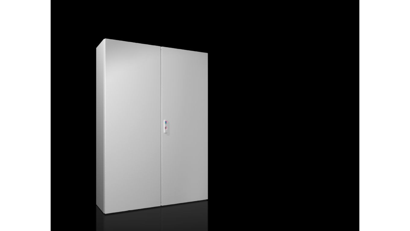AX Obudowa kompaktowa 1000x1400x300 mm blacha stalowa z pł. mont. drzwi podwójne z 3-punktowym systemem zamknięcia 1114.000