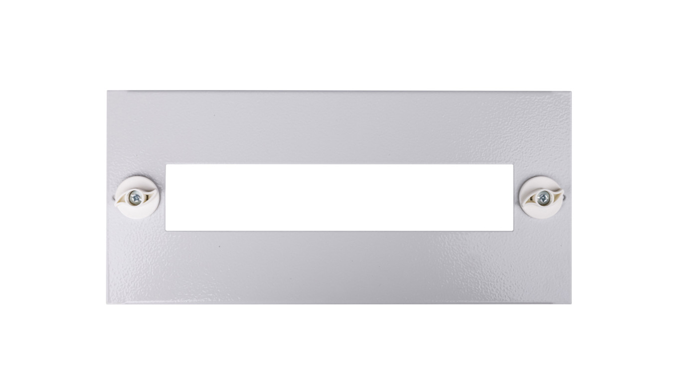 Osłona metalowa z wycięciem dla aparatury modułowej 400x150mm BPZ-FP-400/150-45 286678