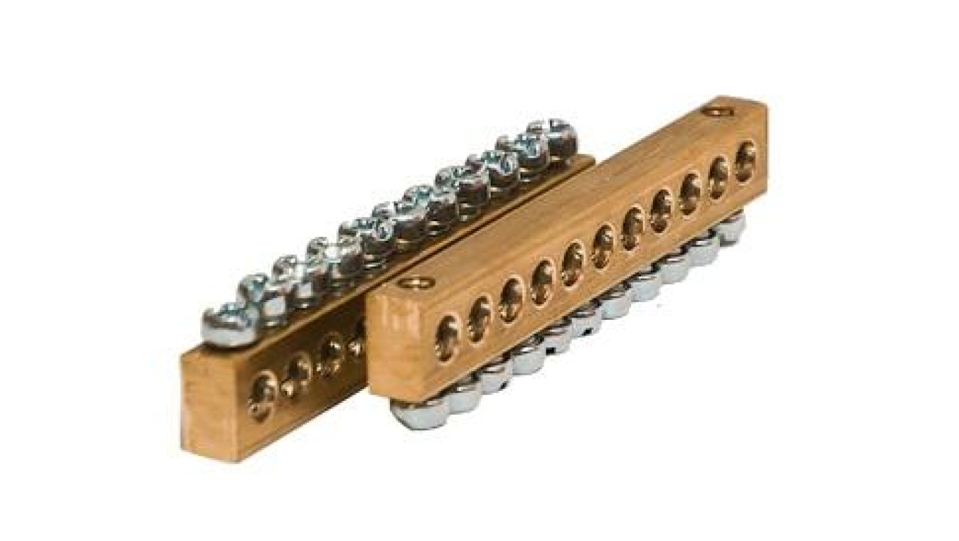 Listwa zaciskowa zerowa 11 x 10mm2 LZ-11