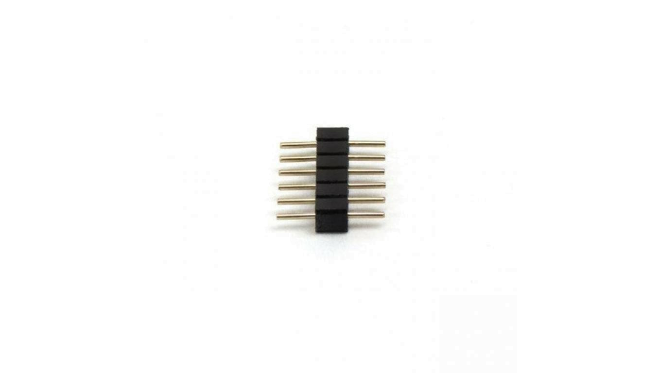 Złączka do taśmy led 6-pin 2,54mm męska grzebyk 1szt