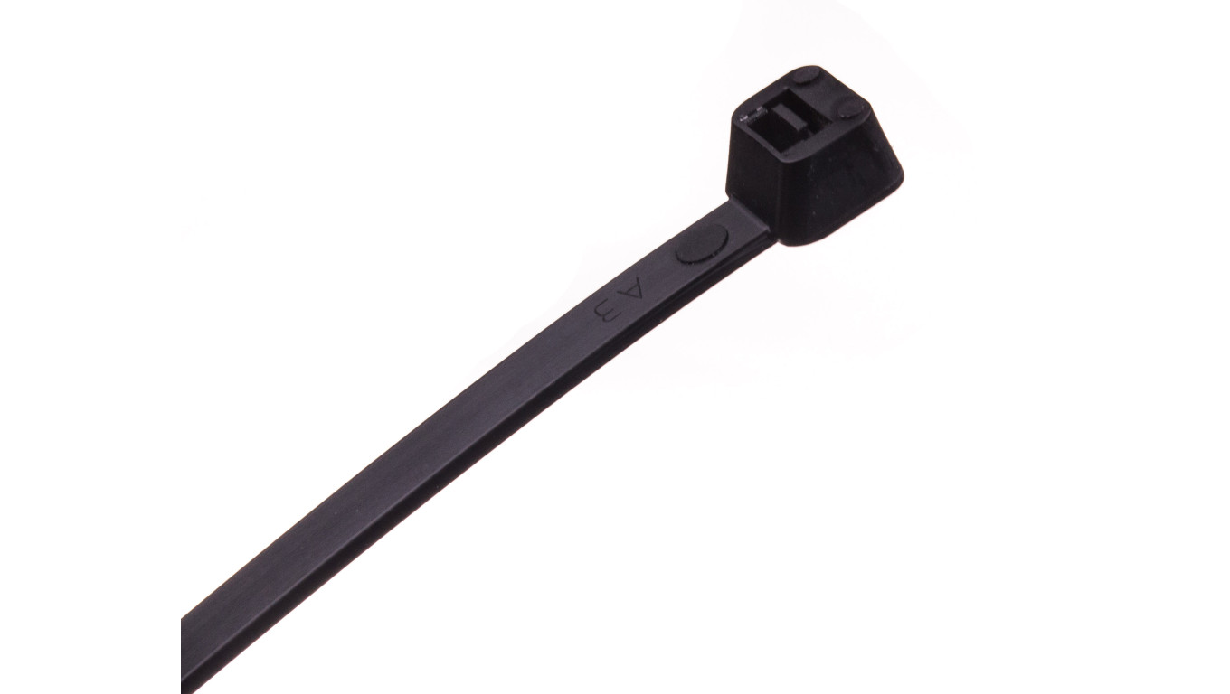 Opaska kablowa odporna na UV TKUV 80/9 czarna E01TK-01050102401 /100szt./