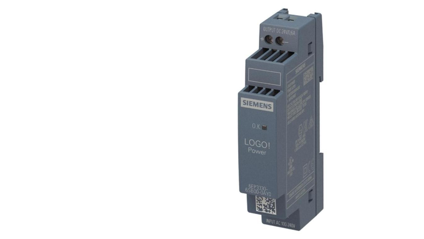 ZASILACZ LOGO POWER 24V/0.6A - 6EP3330-6SB00-0AY0