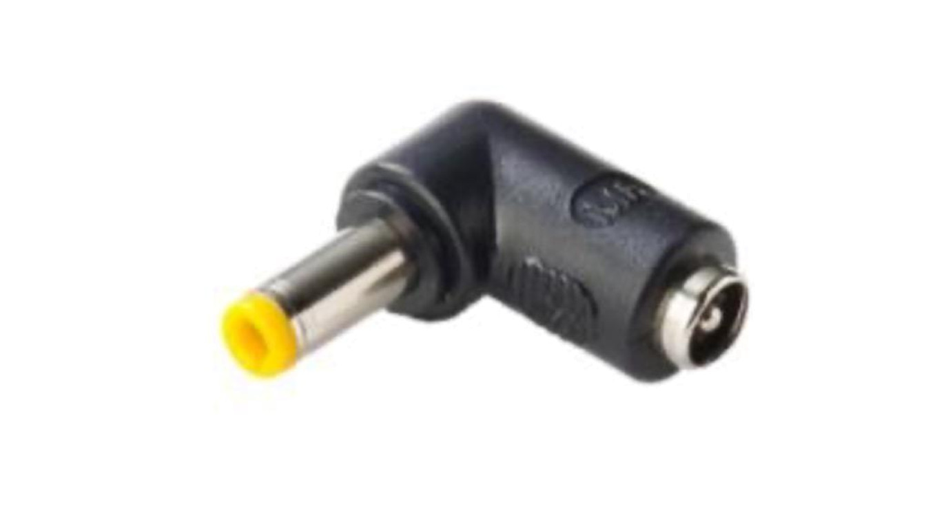 RED-2155/2155L Redukcja 2.1x5.5 Jack to 2.1x5.5 Plug (L) 90