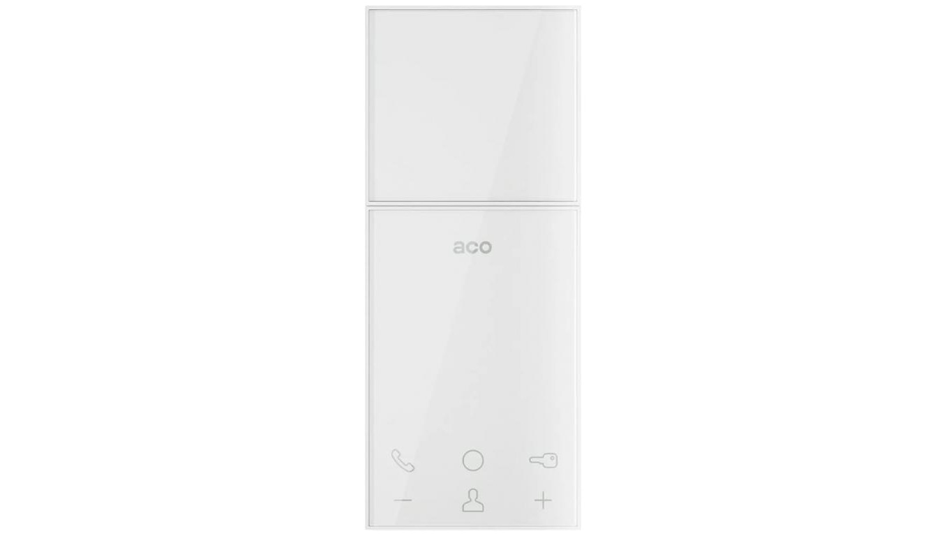 Odbiornik audio głośnomówiący z płaskim frontem i dotykowymi ikonami do systemu PRO, z możliwością rozbudowy UPRO800V