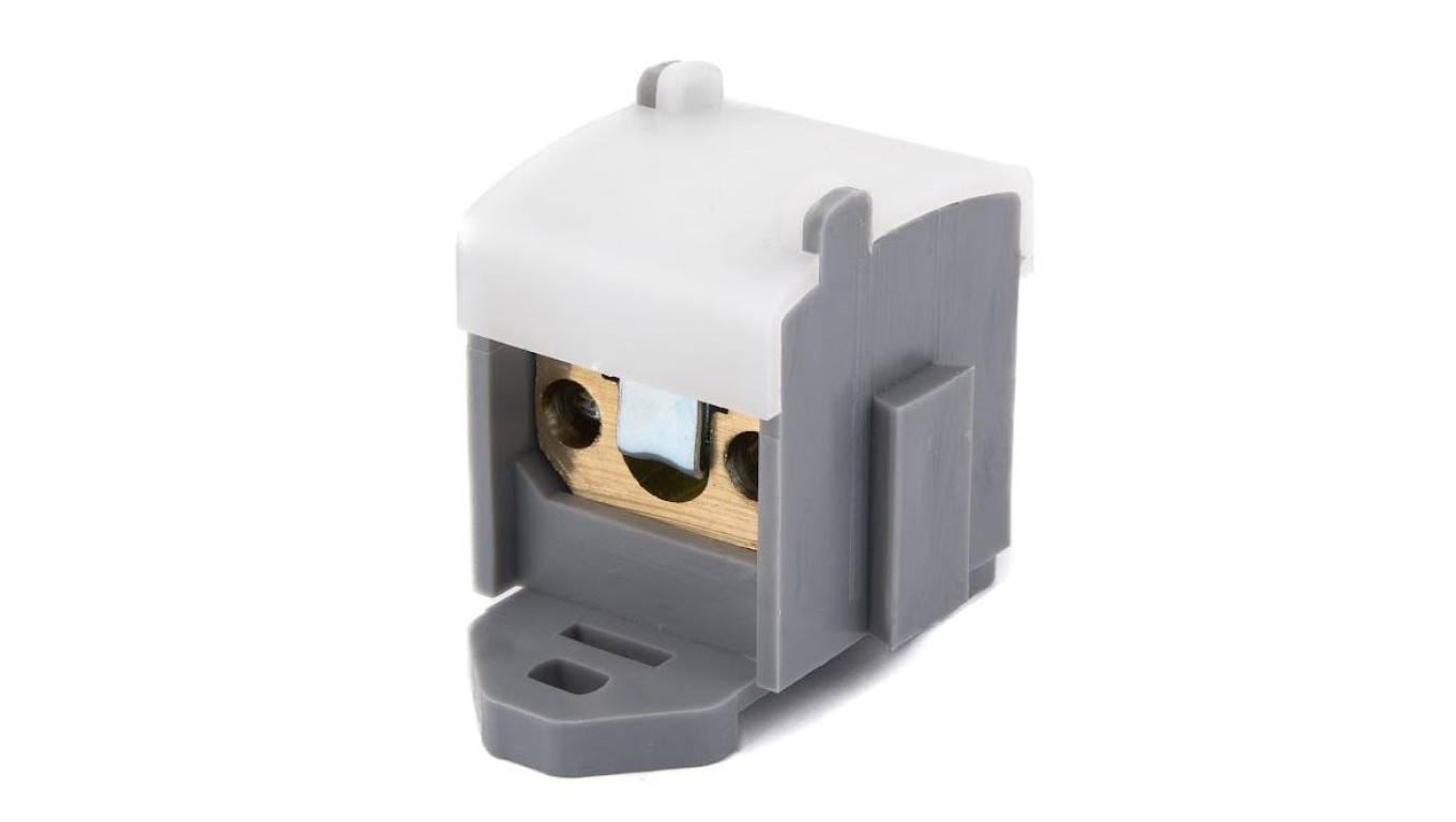 Listwa zaciskowa odgałęźna WLZ 1 x 35mm2 + 4 x 16mm2 Szary WLZ-35/4x16/SZ