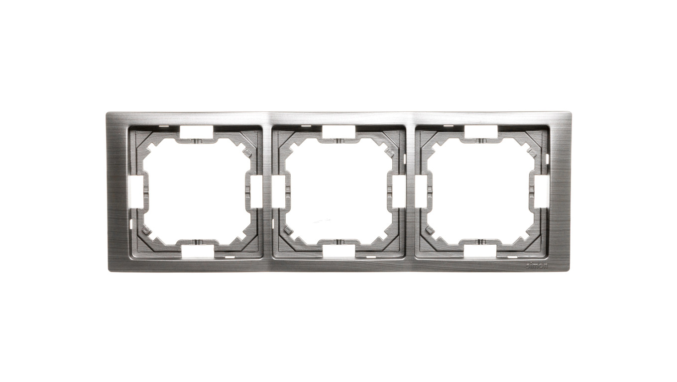 Simon Basic Neos Ramka potrójna tytanowy BMRC3/052