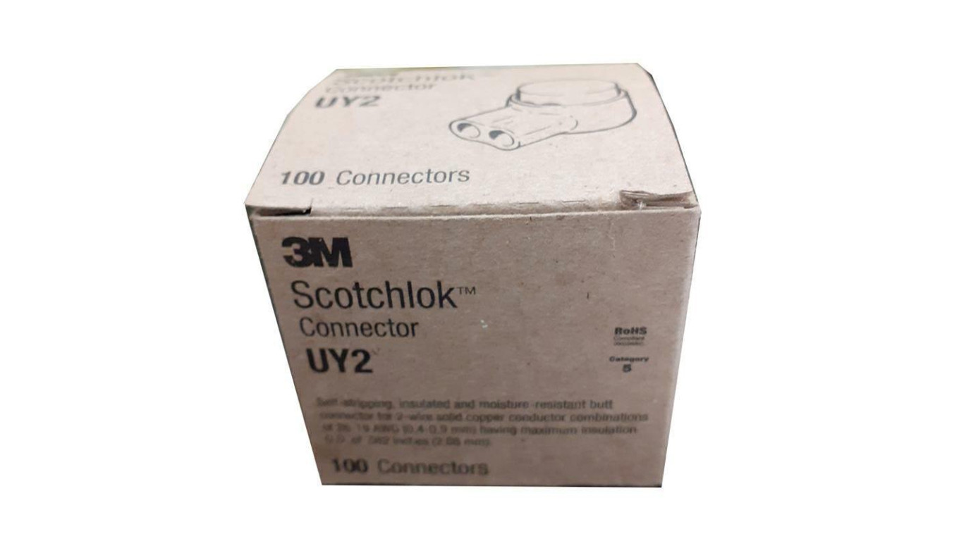 3M Szybkozłączka UY2 Scotchlok /100szt/ żelowana UY2-BOX 1024006 telefoniczna i komputerowa