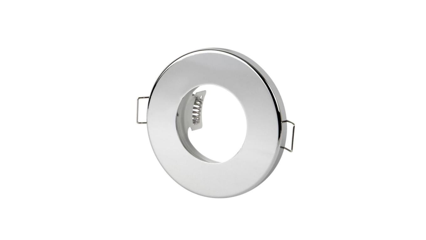 *LED line Oprawa sufitowa wodoodporna okrągła chrom