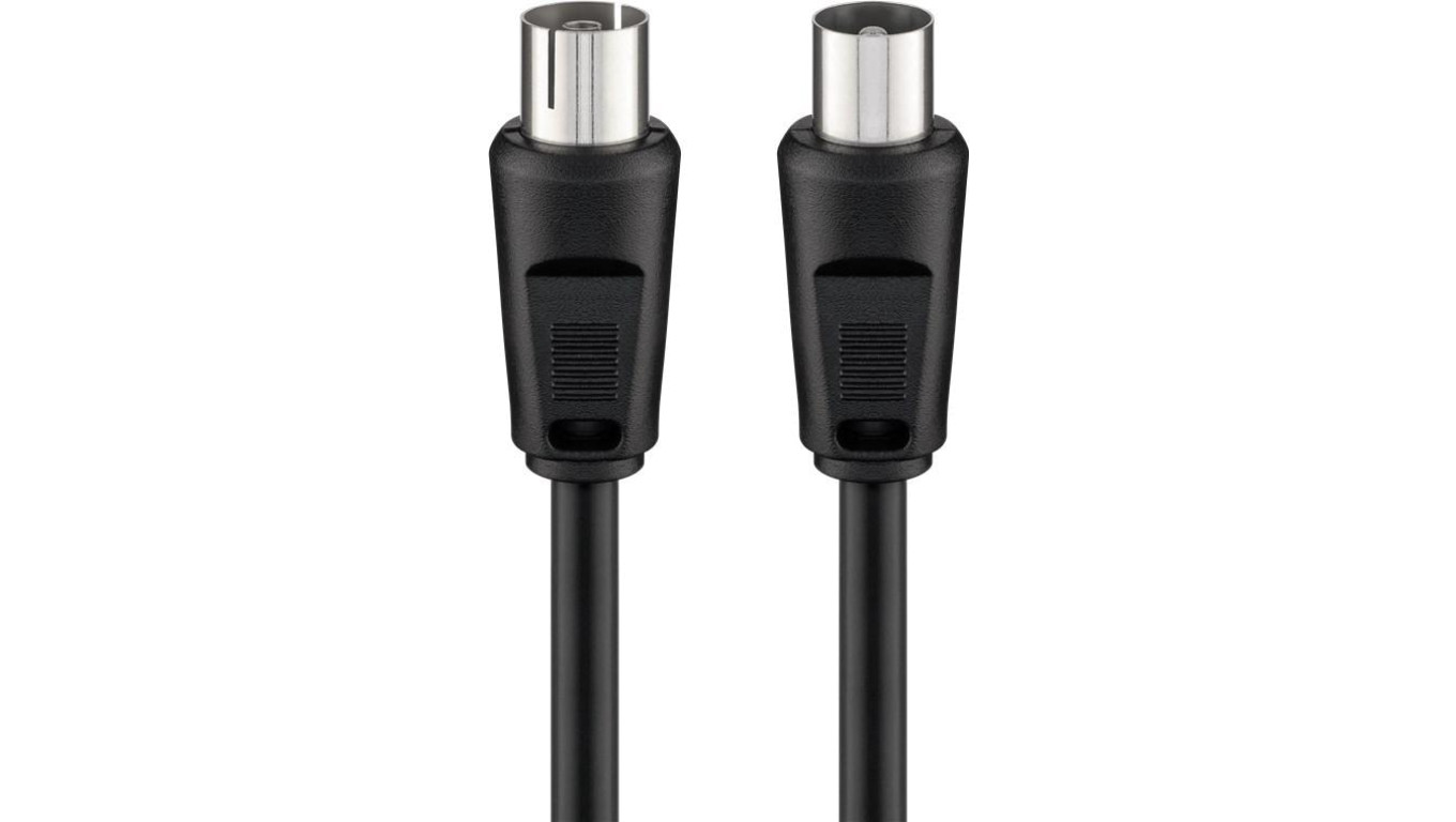 Kabel antenowy ( 70 dB), podwójne ekranowanie - Długość kabla 1.5 m