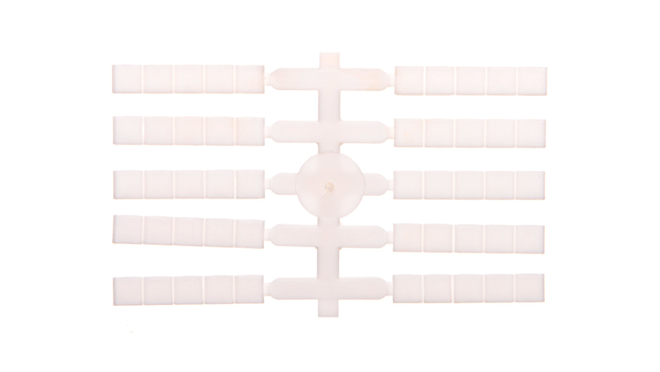 Oznacznik elastyczny do złączek szynowych EO3 /bez nadruku/ 20x10szt. 003901750