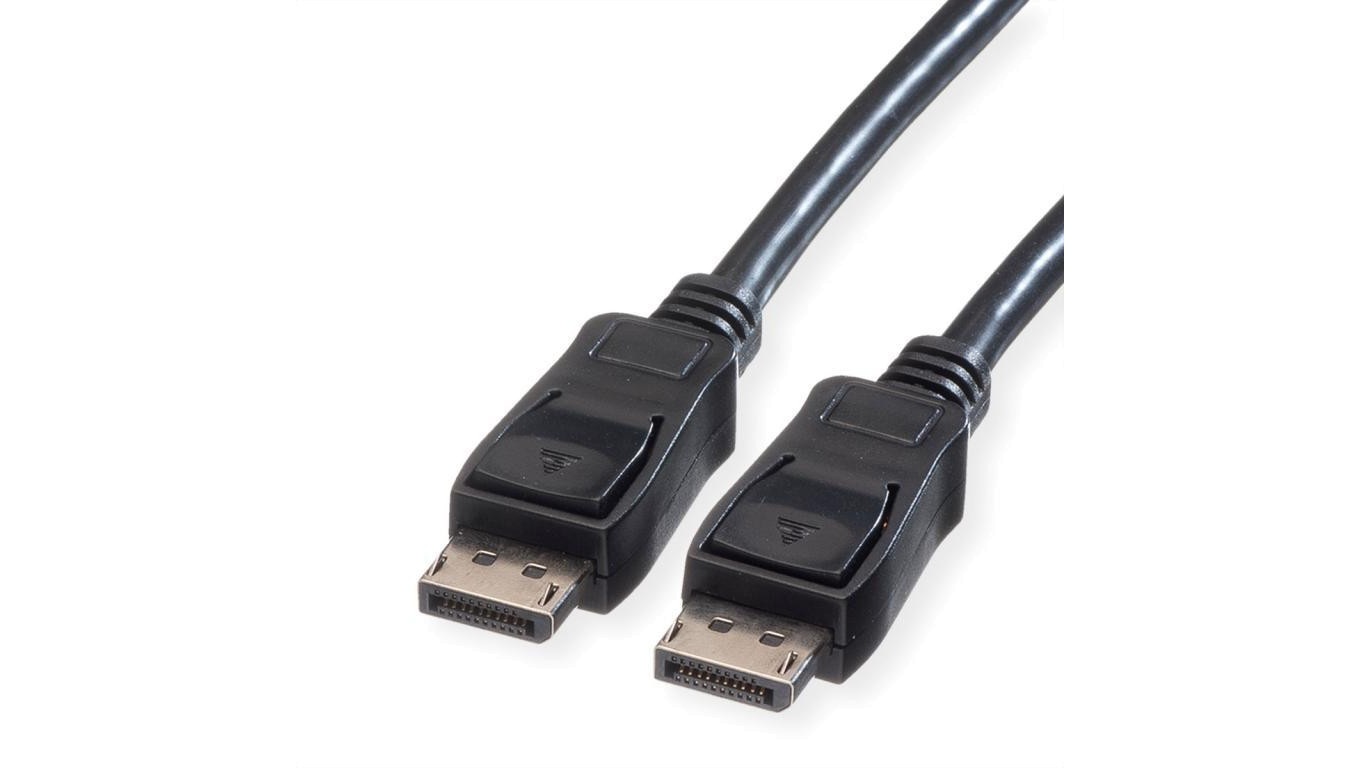 VALUE Kabel DisplayPort, DP M/M, czarny, 1 m