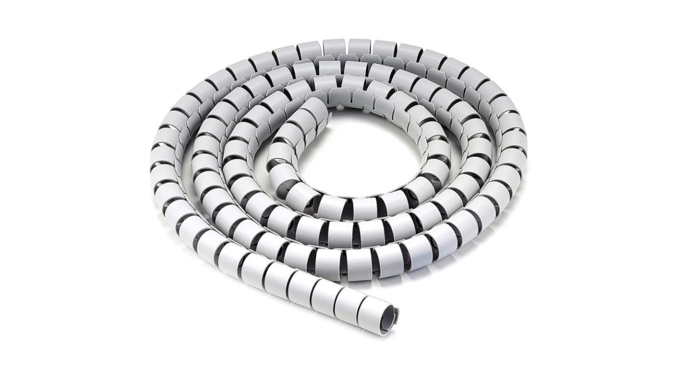 spiralna osłona kablowa, elastyczna, organizer, szer. 2mm, ISWT-CAN3-30 /30 m/