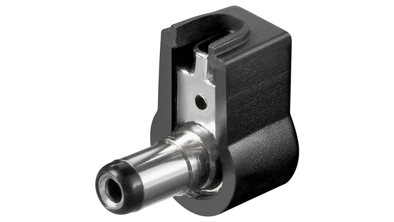 Wtyk DC, wersja kątowa