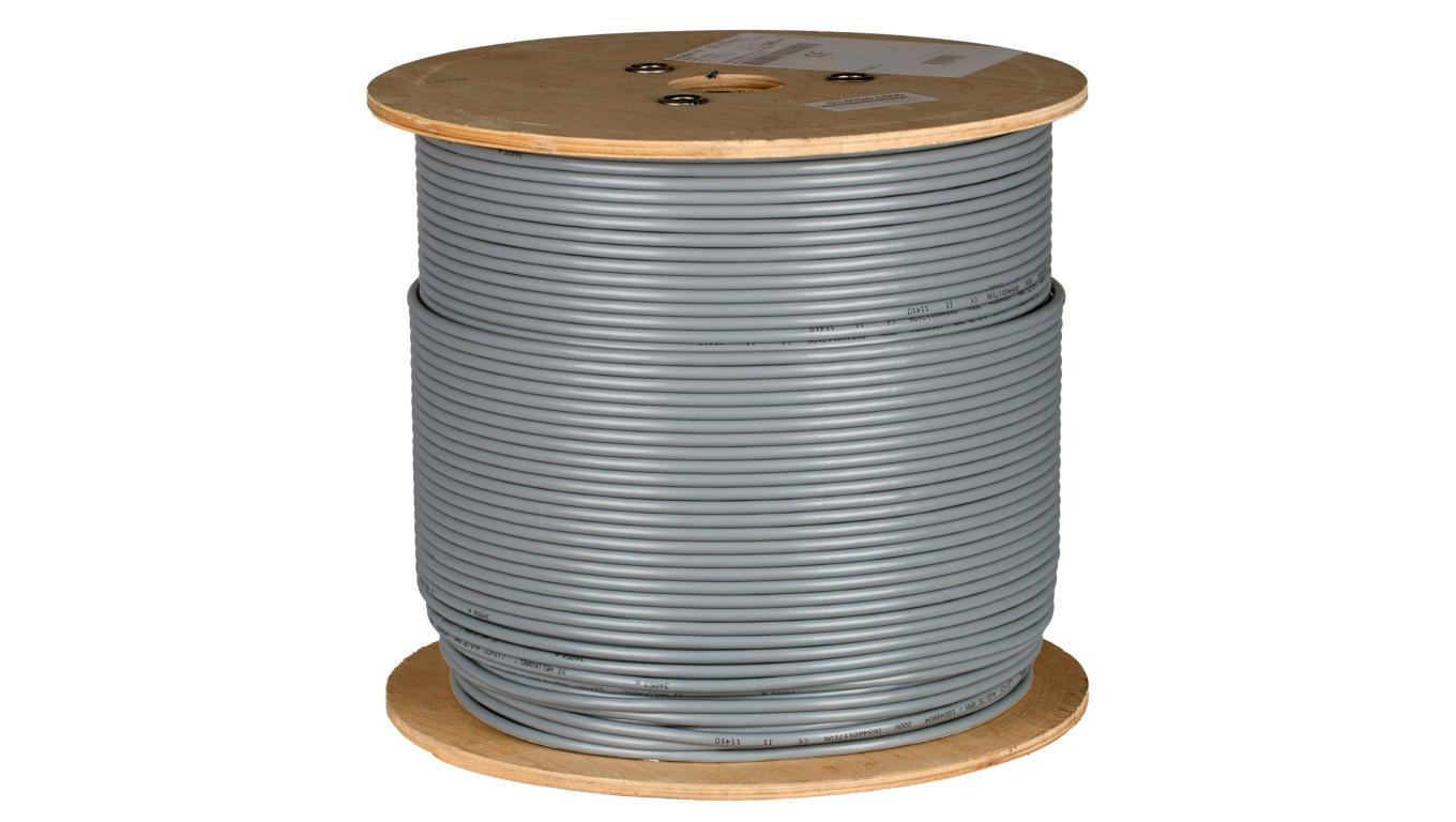 Przewód sterowniczy w ekranie LIYCY 300/300V 4x0,75 szary linka Helukabel / 100 m /