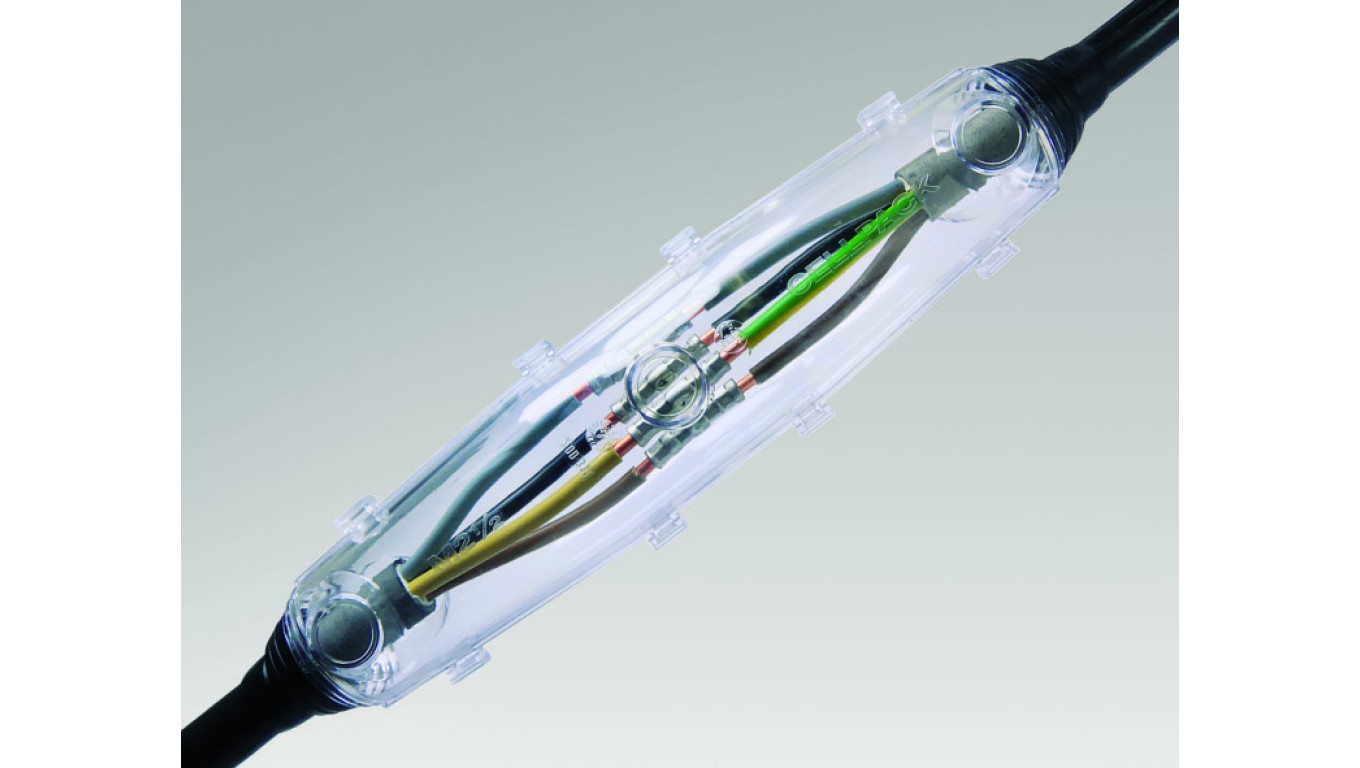 Mufa żywiczna przelotowa z żywicą EG, M15 EG, 124175