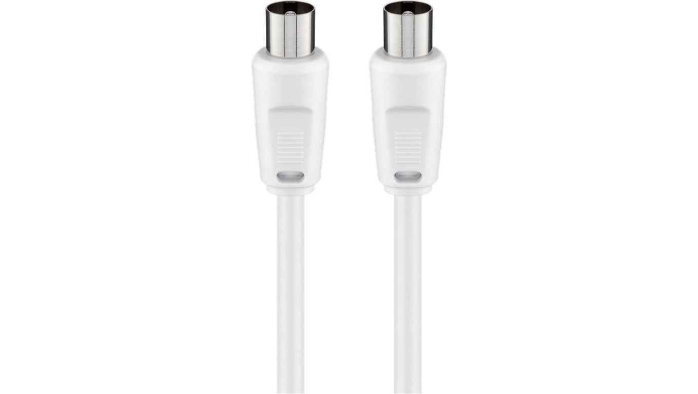 Kabel antenowy ( 70 dB), podwójne ekranowanie - Długość kabla 1.5 m