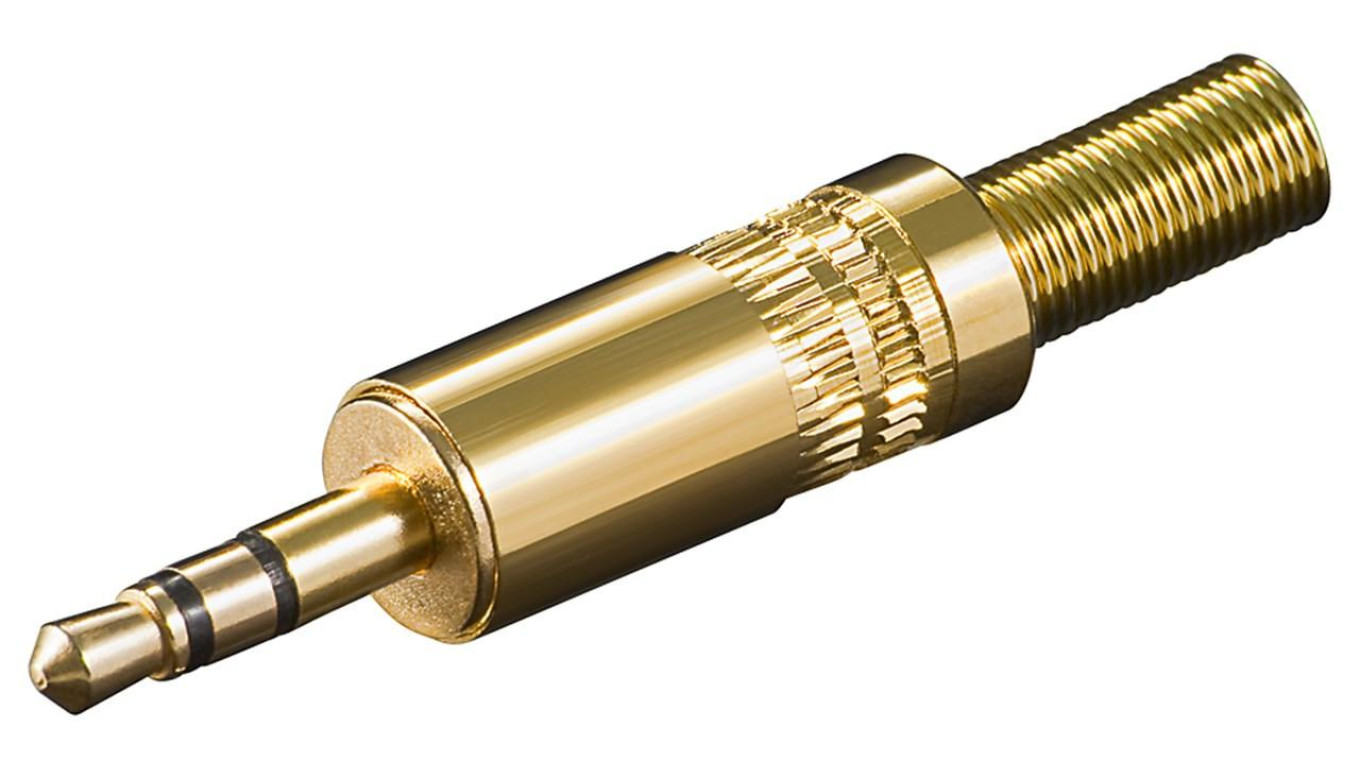 Wtyk jack - 3,5 mm - stereo