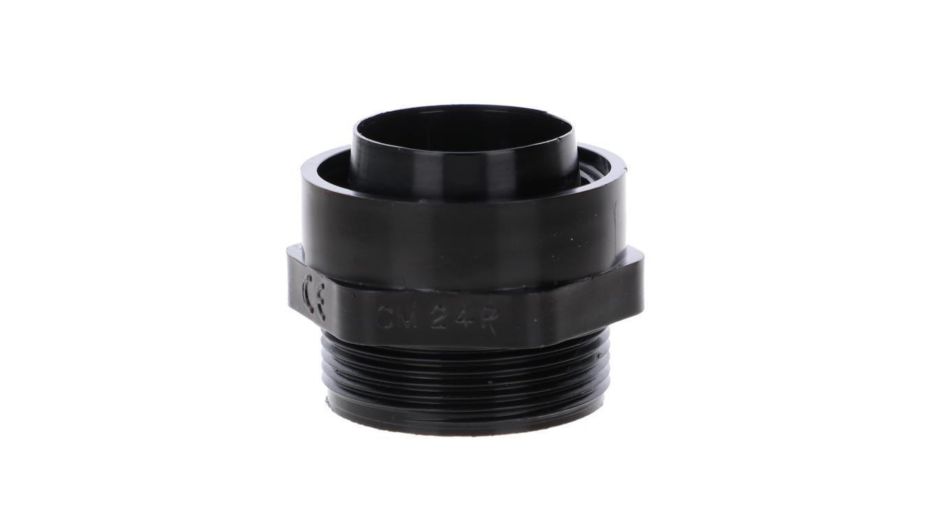 Dławnica izolacyjna do rur ochronnych PG29 IP54 czarna WD 29/30 E03DK-07080100603