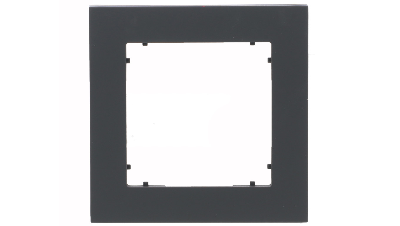 MINI Ramka pojedyncza grafitowy mat 28MR-1