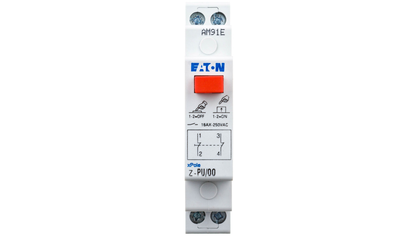 Przycisk modułowy 16A 2R Z-PU/OO 276294