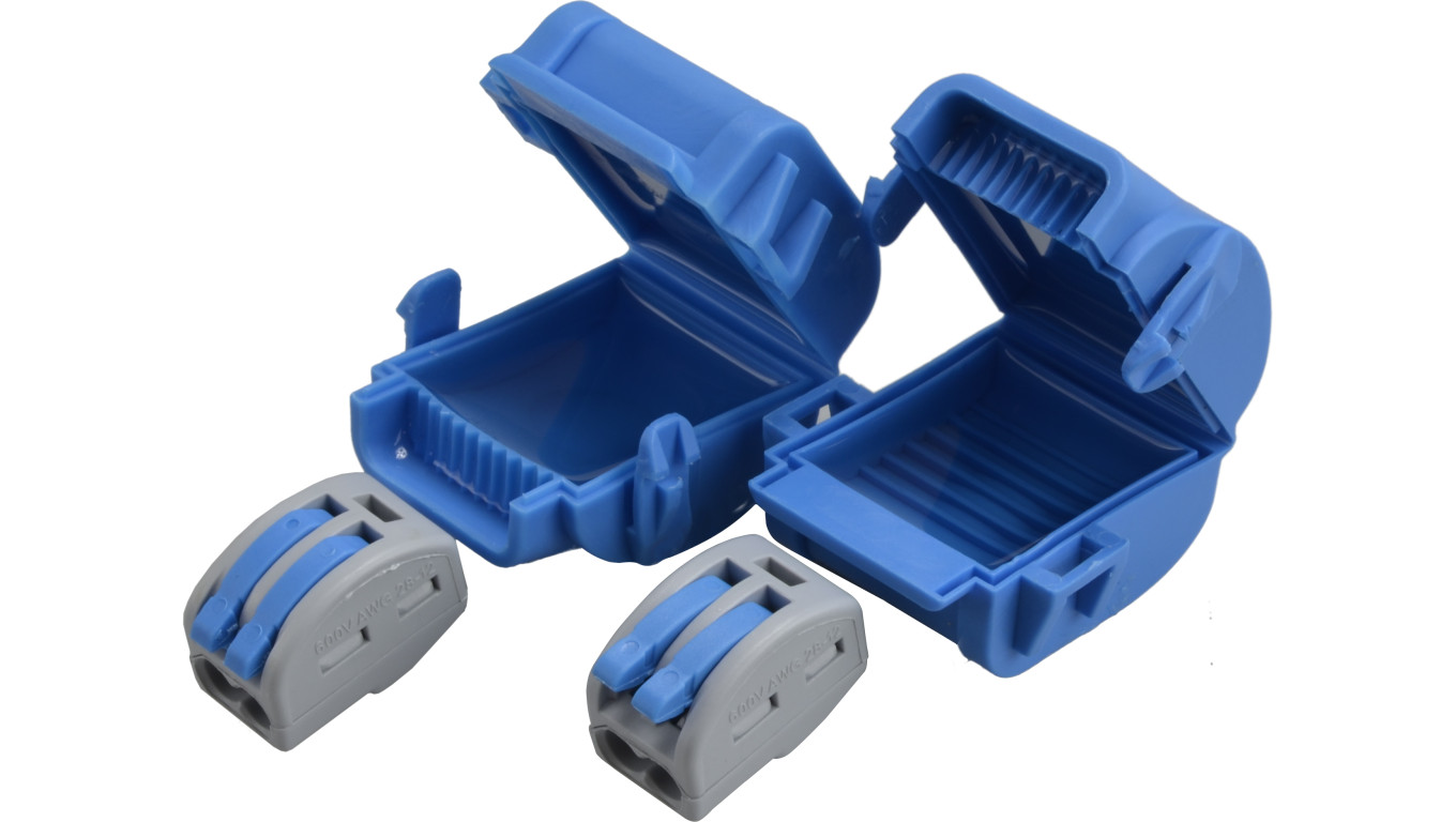 Mufa żelowa 2 x 2 żyły 0,2 - 4 mm2 IPx8 ShellBOX